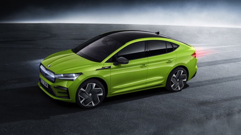 Skoda Enyaq Coupe RS (2023-2024) price and specifications - EV Database